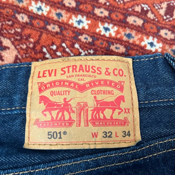 Levi's 501 STF 32x34 - Picture 4 of 5